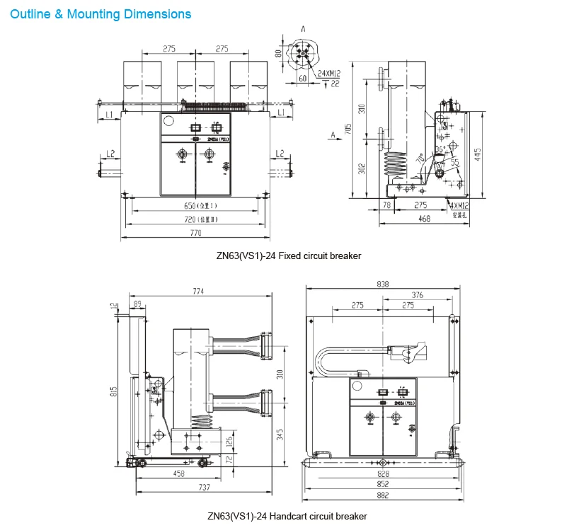 VS1 Series Vacuum Circuit Breaker 1
