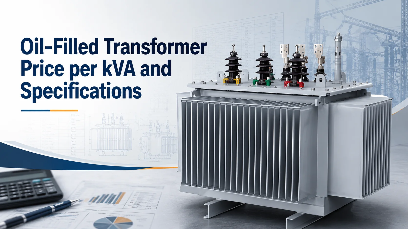 Oil Filled Transformer Price per kVA and Specifications