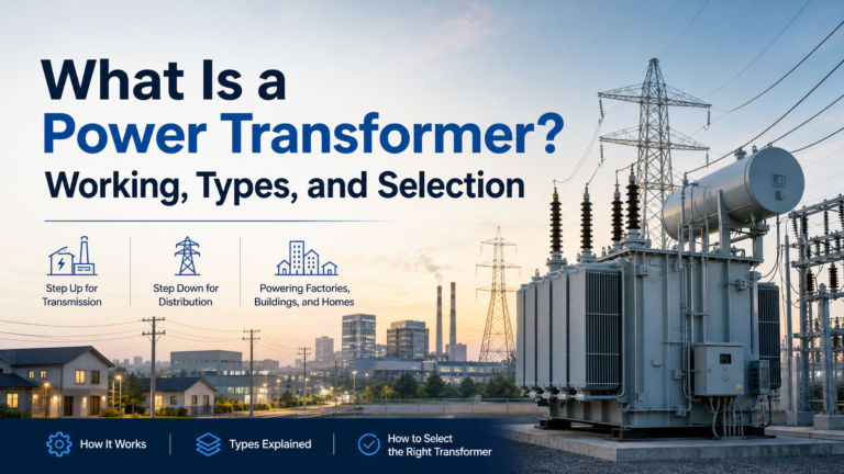 What Is a Power Transformer? Working, Types, and Selection