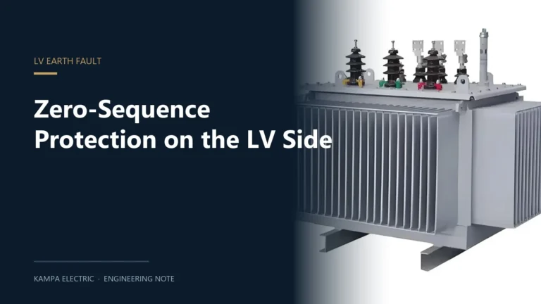 Zero-Sequence Protection for the Transformer LV Side