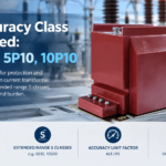 CT accuracy class explained cover showing multi-core current transformers