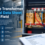 Dry type transformer technical data sheet field by field guide