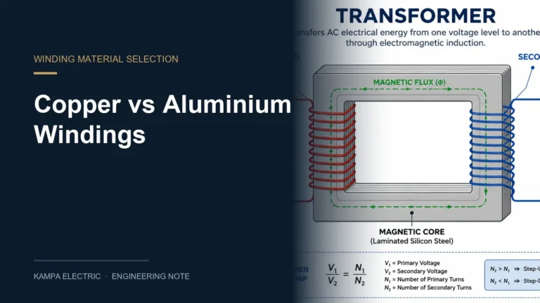 Copper vs Aluminum Winding Transformer: Cost, Losses and Service Life