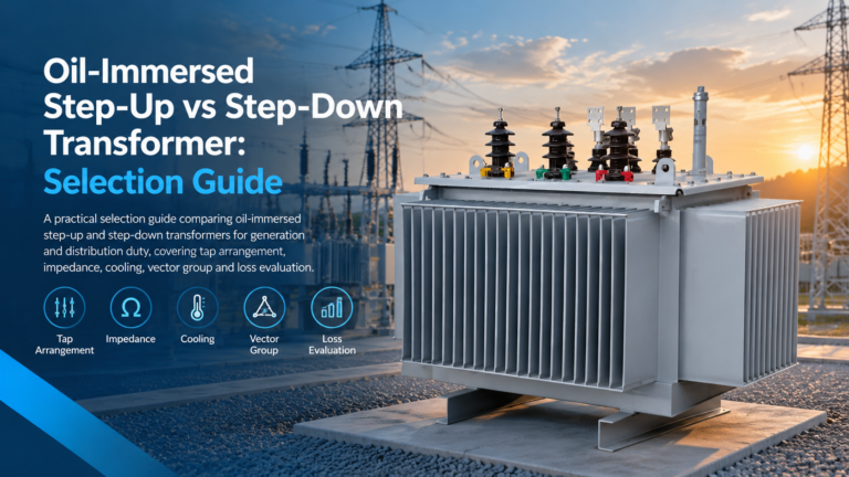 Oil-Immersed Step-Up vs Step-Down Transformer: Selection Guide