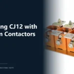 CKJ5 low voltage vacuum contactor used to replace a CJ12 air break contactor