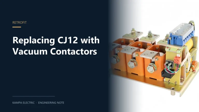Replacing CJ12 AC Contactors with Vacuum Contactors
