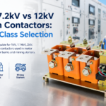 Vacuum contactors of different voltage classes for medium voltage motor control
