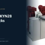 VSG-12 indoor vacuum circuit breaker installed in KYN28 switchgear