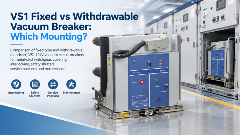 VS1 Fixed vs Withdrawable Vacuum Breaker: Which Mounting?