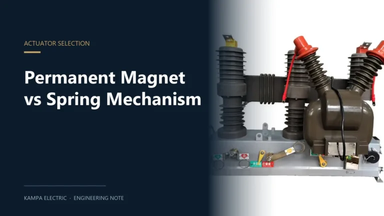 ZW32 Permanent Magnet vs Spring Mechanism: Which Actuator?